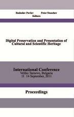 					View Vol. 1 (2011): Digital Presentation and Preservation of Cultural and Scientific Heritage
				